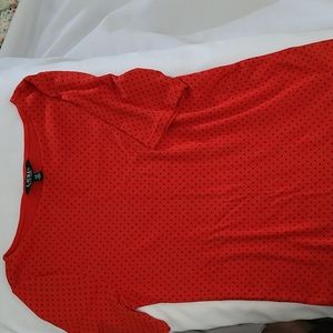 Ralph Lauren Women's shirt, size Large, Red